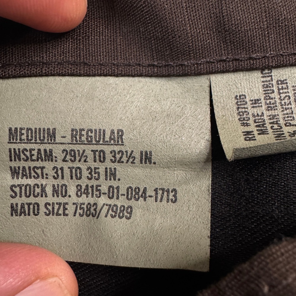 Propper Public Safety Combat Trousers Mens W34 x L31 Brown Cargo Pants BDU - Picture 4 of 12